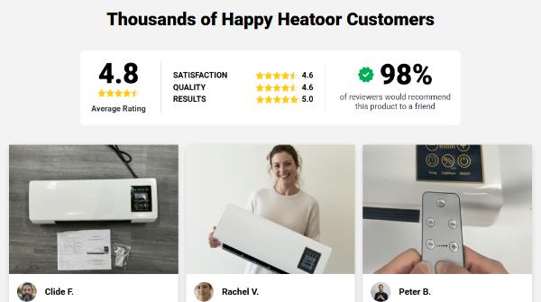 Heatoor Portable Heater user