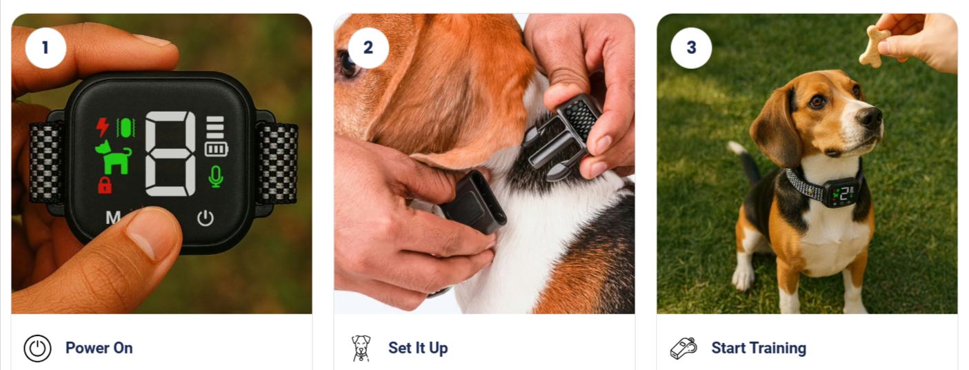 NooBark Anti-Bark Collar How to Use