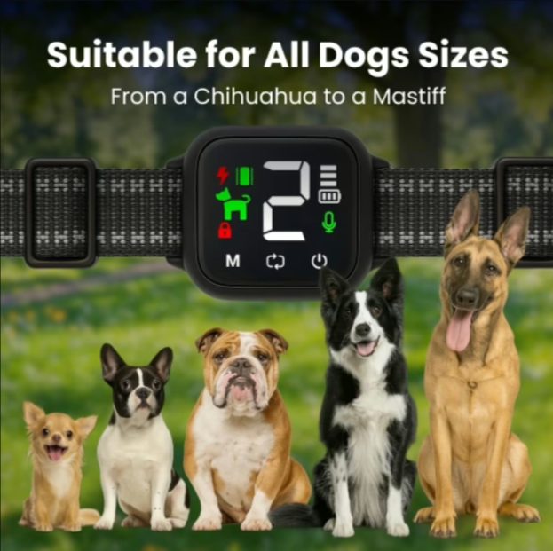NooBark Anti-Bark Collar Sizes