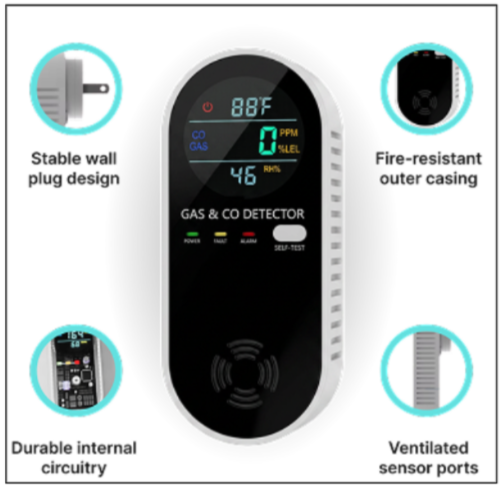 Vital Carbon Detector Features